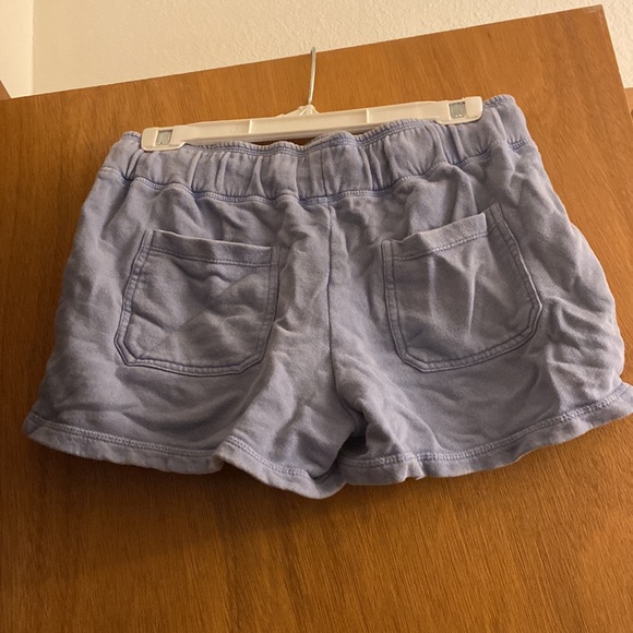 Lavender/blue comfy relaxed fit shorts - Picture 2 of 3